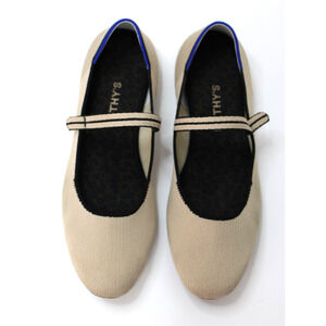 ROTHY'S Women's Mary Jane Tan Flats Shoe Size 10
